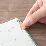 Zakładki Midori Index Clips M | Miedziane