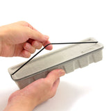 Piórnik Midori Pulp Szary