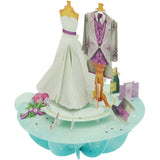 Kartka Okolicznościowa Santoro Pirouettes | Ślub