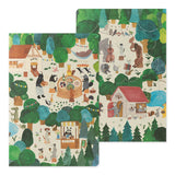 Notatnik Midori Yuru Log B6 | Zwierzęta
