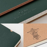 Notatnik Midori Grain B6 | Zielony