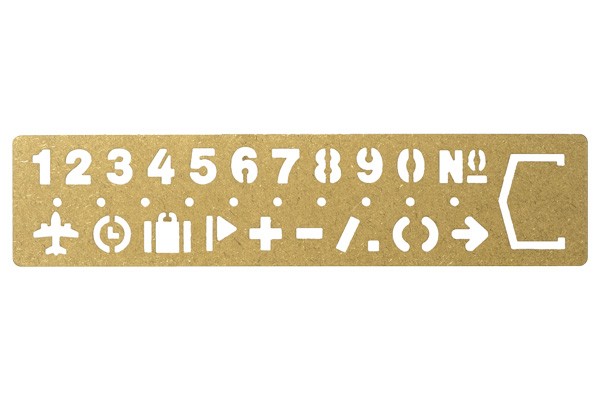 TRC BRASS zakładka | CYFRY