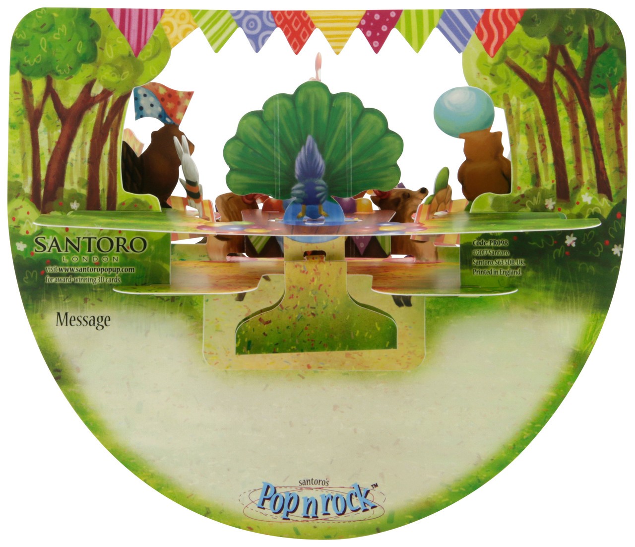 Kartka okolicznościowa Santoro Pop n Rock | Karnawałowa Parada