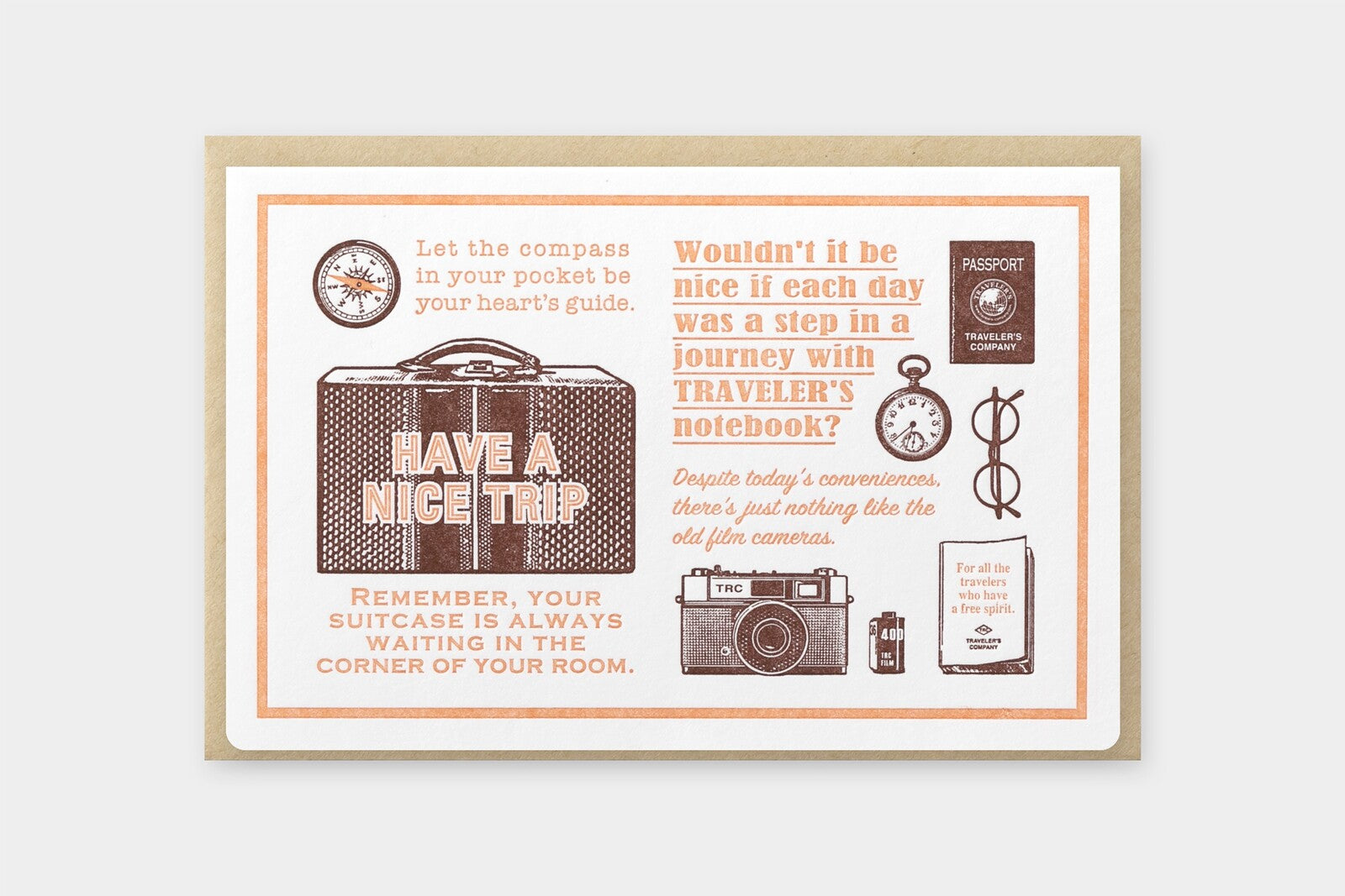 Travel Tools Collection Kartki Letterpress Cards Edycja Limitowana