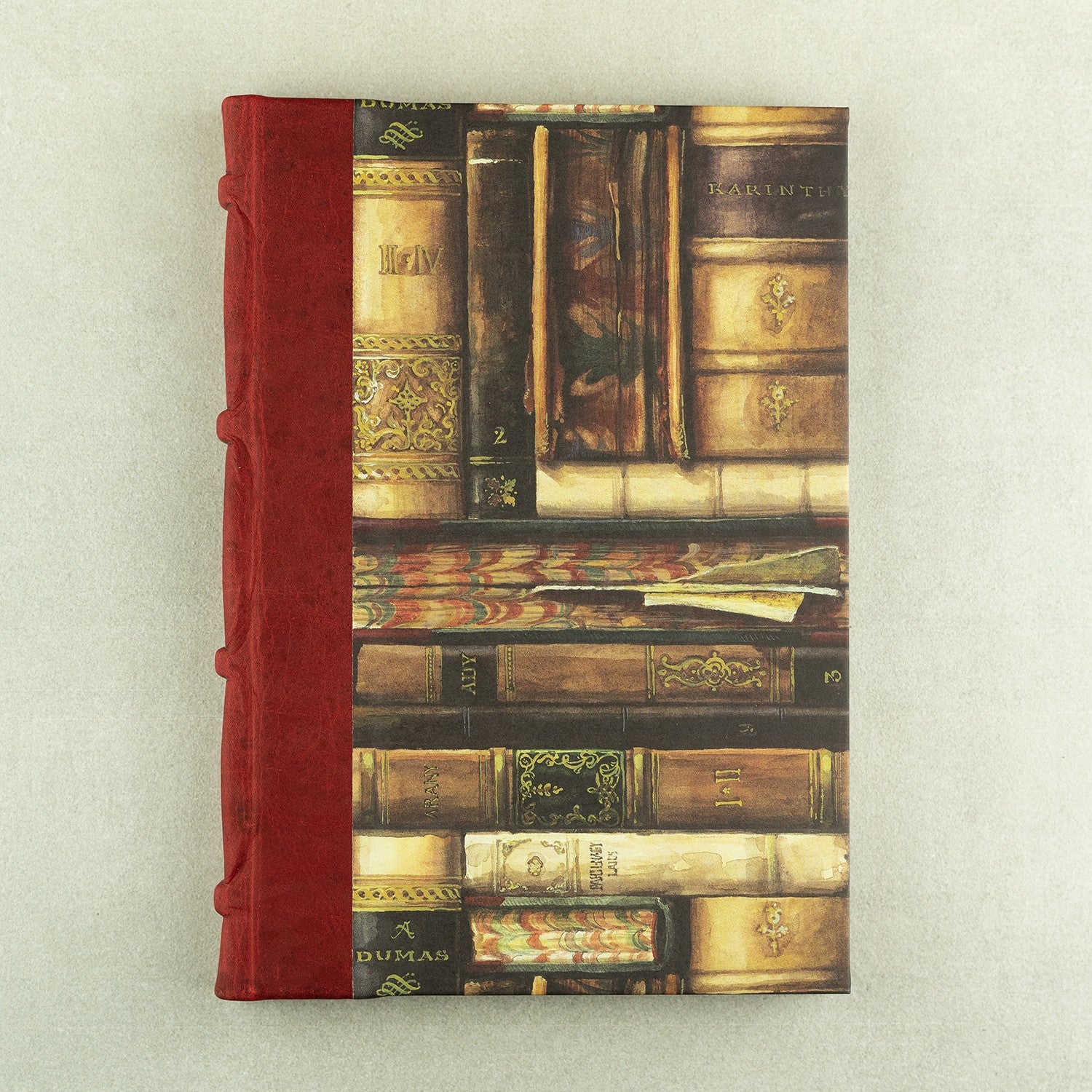 Notatnik Bomo Art Half Leather Bound Journal