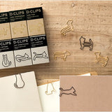 Midori Spinacze D-Clips Mini | Przeciągający się kot