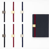 Midori Zapięcie do notesu Clip Band B6 | Czarny