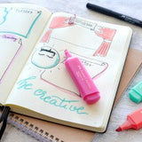 Zakreślacze Faber-Castell 4 sztuki | Pastel