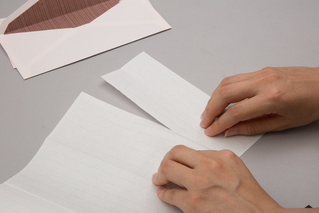 Papeteria Craft Design Technology Jabara Letter Set | Bordowa