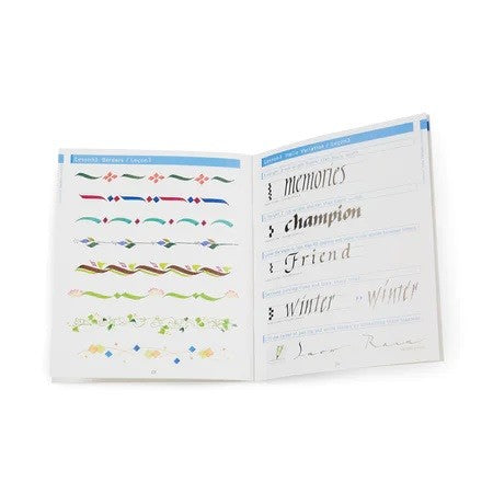 Kuretake książeczka do kaligrafii Zig Calligraphy Italic Book