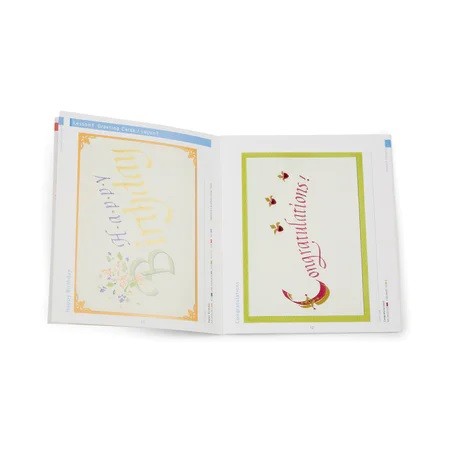 Kuretake książeczka do kaligrafii Zig Calligraphy Italic Book