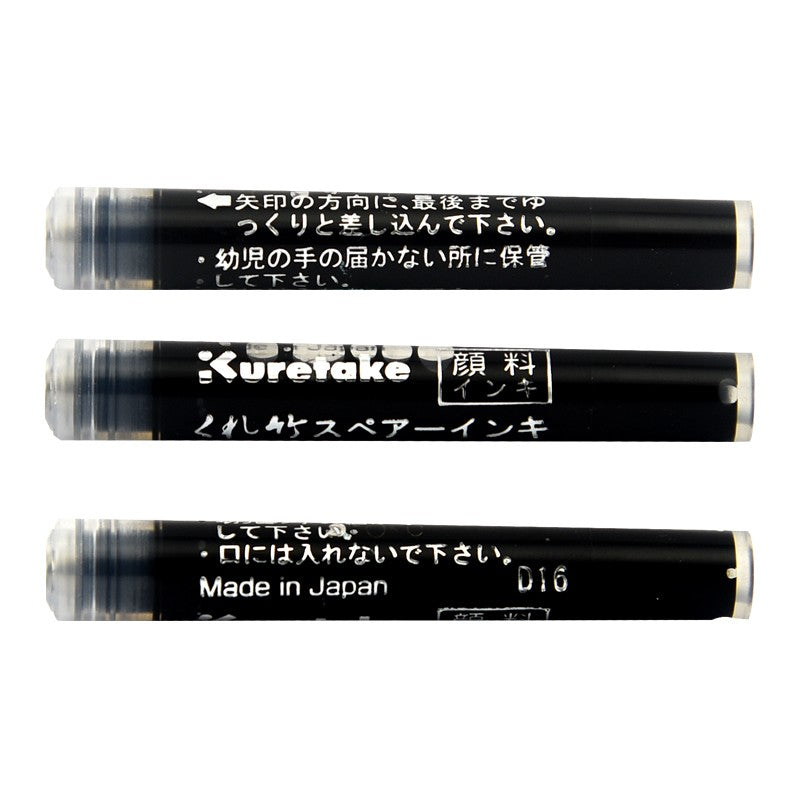 Naboje do Kuretake Brush Pen 3 szt