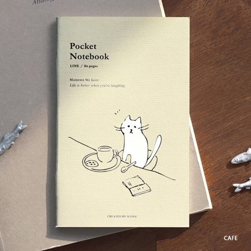 Notatnik ICONIC Pocket Notebook | Linie