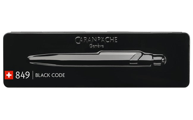 Długopis Caran D'Ache 849 | Black Code | Edycja Limitowana
