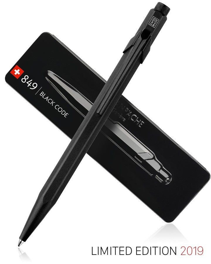 Długopis Caran D'Ache 849 | Black Code | Edycja Limitowana