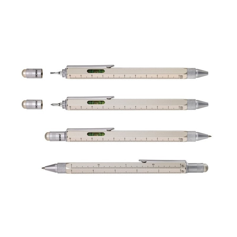 Długopis Troika Construction | Białe Złoto