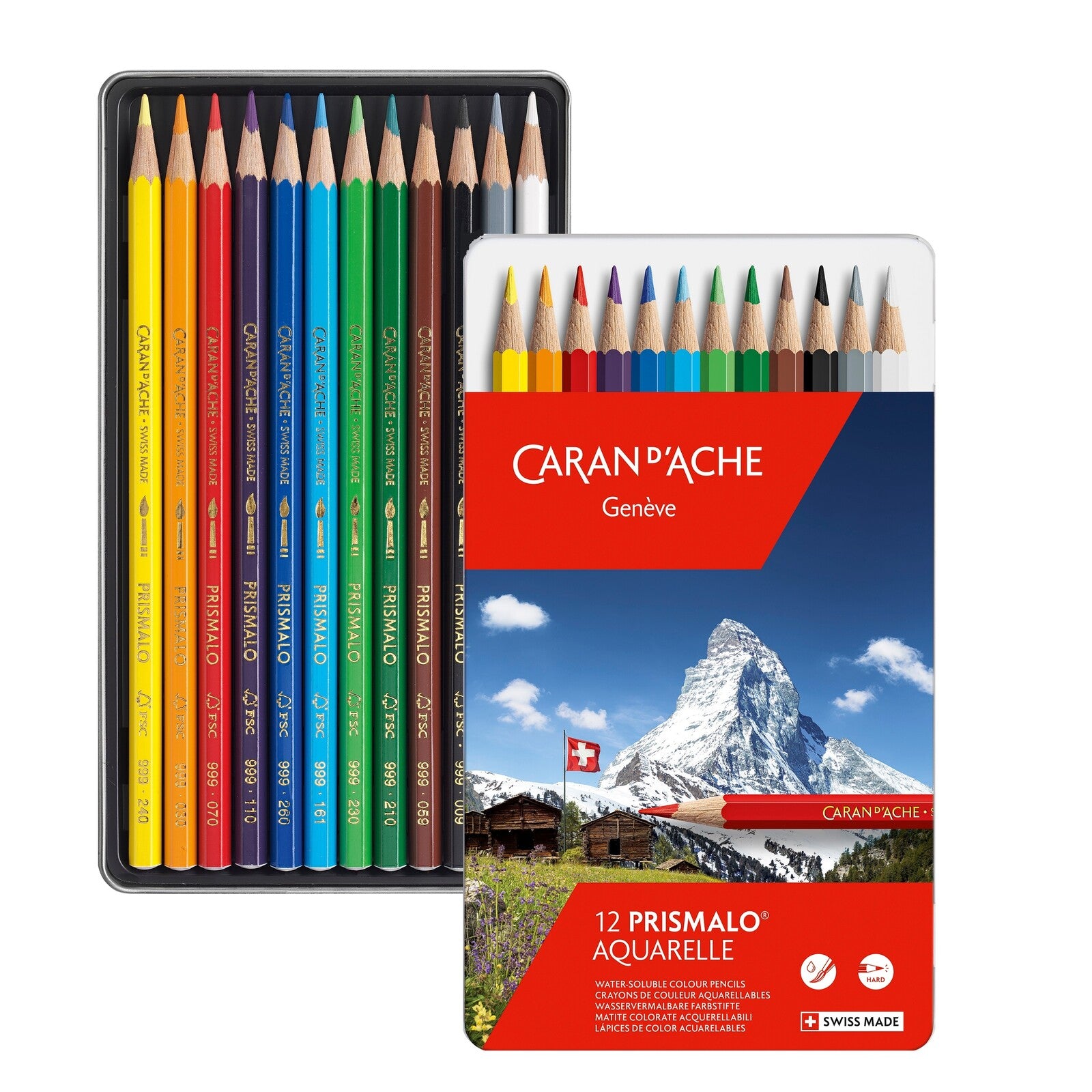 Kredki Caran D'Ache Prismalo 12 sztuk