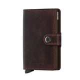 Portfel SECRID Miniwallet Vintage | Czekoladowy