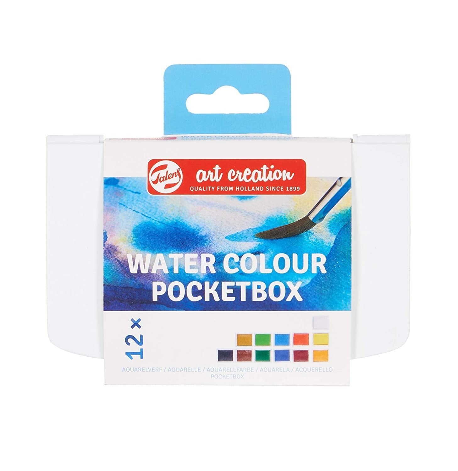 Farby akwarelowe Talens Art Creation Watercolour Pocketbox 12 sztuk