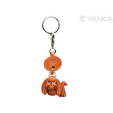Skórzany brelok VANCA CRAFT | Shih Tzu