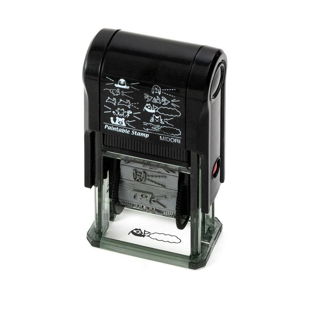 Pieczątka Midori Paintable Stamp | Zwierzęta: Dymki czatu
