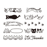 Pieczątka Midori Paintable Stamp | Kot