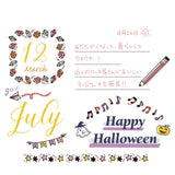 Pieczątka Midori Paintable Stamp | Motyw