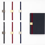 Midori Zapięcie do notesu Clip Band B6 | Bordowa