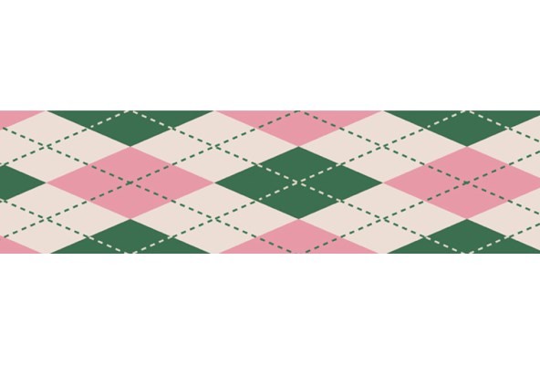 Taśma MT | Arygle Pink