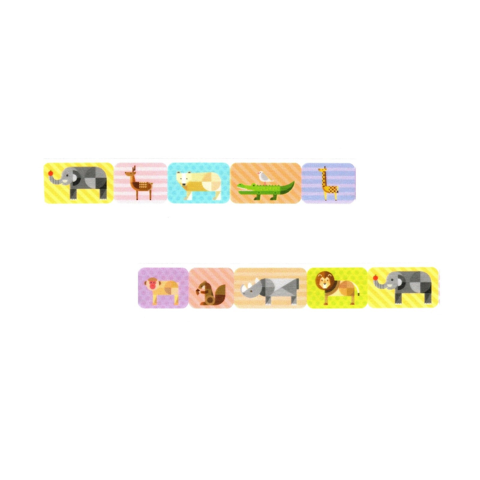 Taśma MT | Geometric Animals