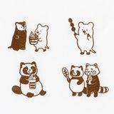 Yamanoha Chonaikai Wooden Stamp Set | Gourmet Tour