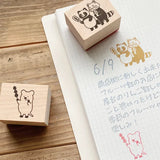 Yamanoha Chonaikai Wooden Stamp Set | Gourmet Tour