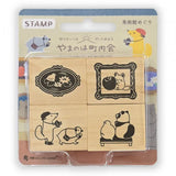 Yamanoha Chonaikai Wooden Stamp Set | Museum Trip