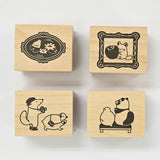 Yamanoha Chonaikai Wooden Stamp Set | Museum Trip