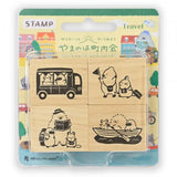 Yamanoha Chonaikai Wooden Stamp Set | Excursion