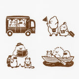 Yamanoha Chonaikai Wooden Stamp Set | Excursion