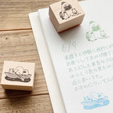 Yamanoha Chonaikai Wooden Stamp Set | Excursion