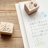 Yamanoha Chonaikai wooden stamp set | Camp