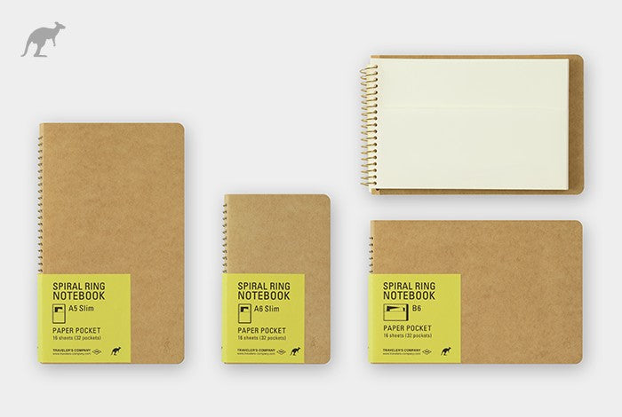 Kołonotatnik TRC Spiral Ring Notebook | Paper Pocket B6