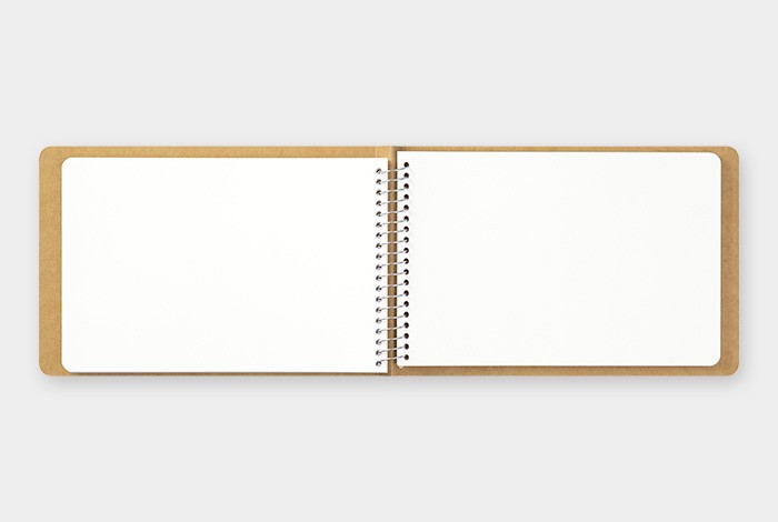 Kołonotatnik TRC Spiral Ring Notebook | MD White B6