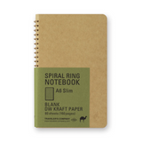 Kołonotatnik TRC Spiral Ring Notebook | DW Kraft A6 Slim
