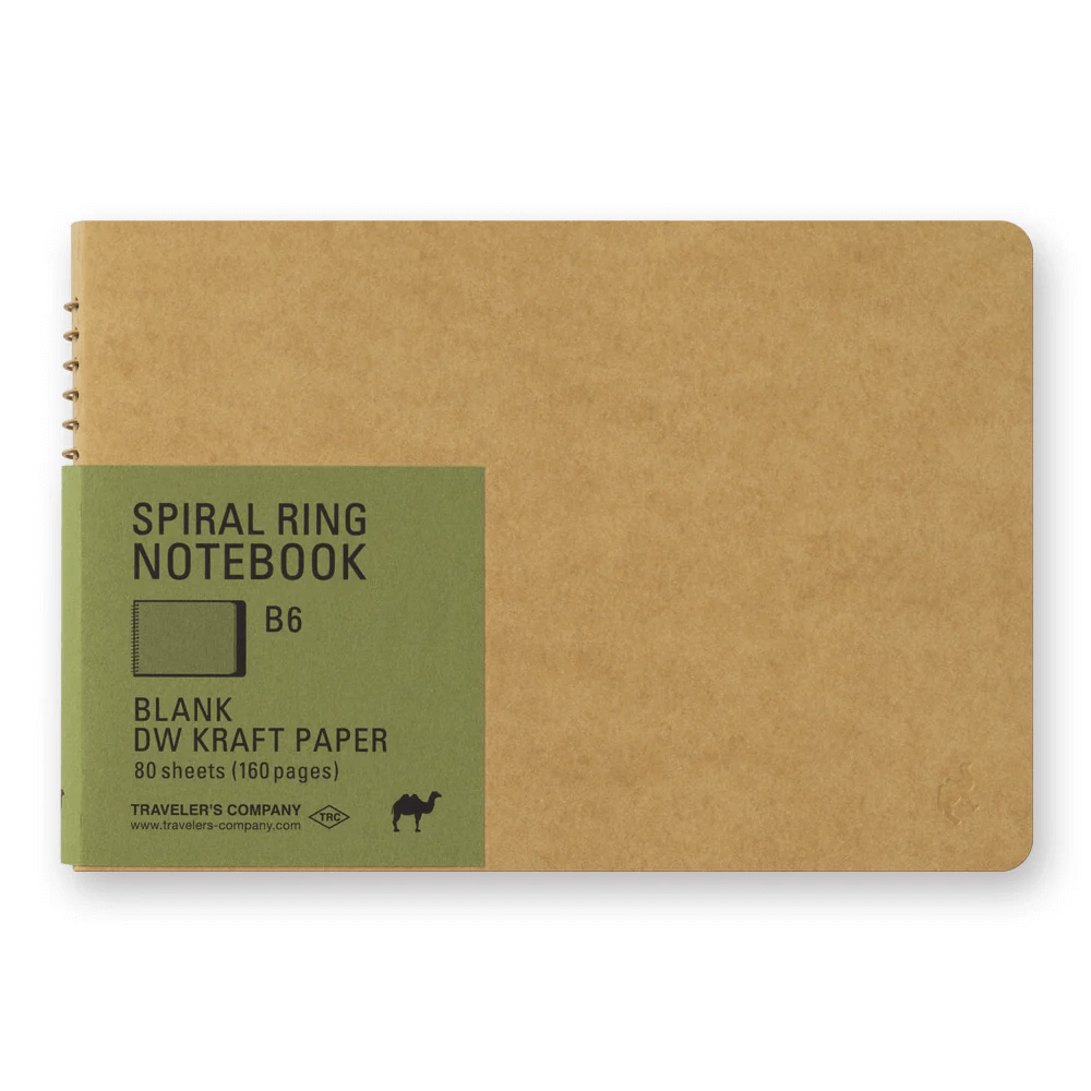 Kołonotatnik TRC Spiral Ring Notebook | DW Kraft B6