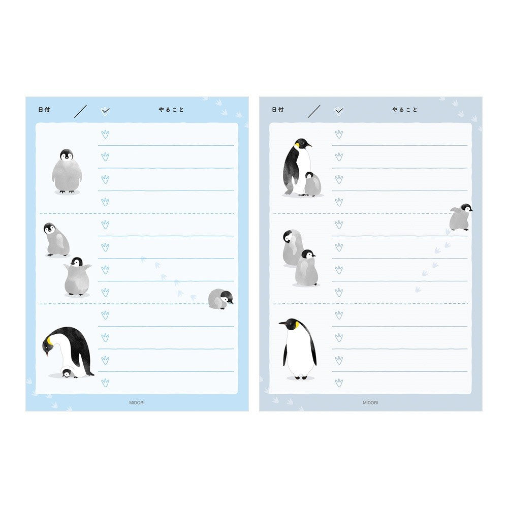 Notes Midori To Do Memo Pad | Pingwin