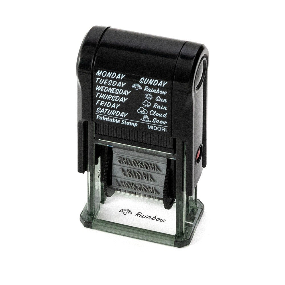 Pieczątka Midori Paintable Stamp | Pogoda