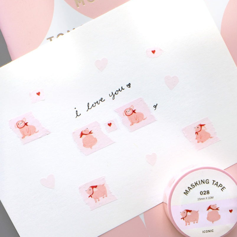 Taśma ICONIC Masking Tape | Świnka