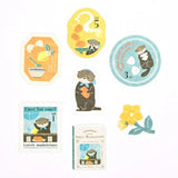 Ressa Panda Books box stickers