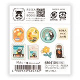 Ressa Panda Books box stickers