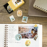 Ressa Panda Books box stickers