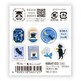 Ressa Panda Books box stickers