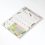 2027 Monthly Calendar Stickers | A5